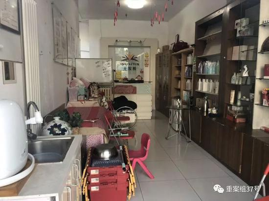 ▲北京一家无限极门店内景。&nbsp;&nbsp;&nbsp; 新京报记者 张静姝 摄