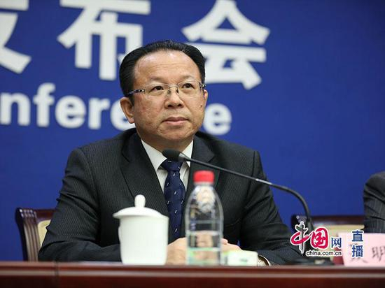 养老保险司司长聂明隽&nbsp; 中国网 郑亮 摄