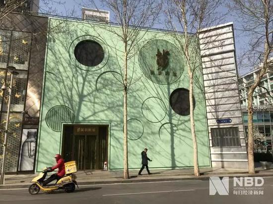 门窗紧闭的妙美肤（图片来源：每经记者 毕媛媛 摄）