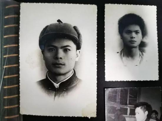 年轻时的邓世平&nbsp; &nbsp;龚菁琦 摄