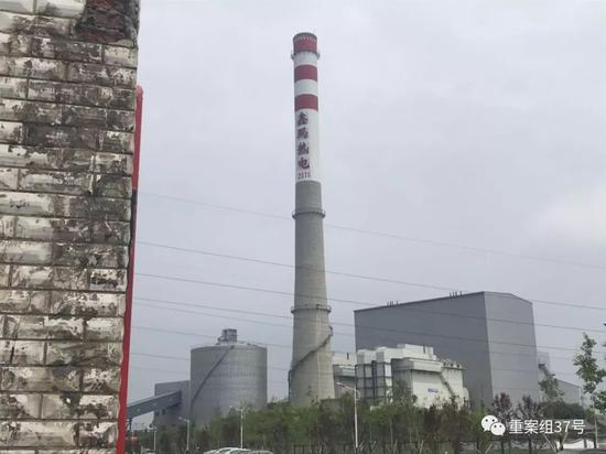 　　▲7月11日，涉黑团伙杨家的鑫玛热电厂，曾因未批先建被哈尔滨市环保局罚款11万元。新京报记者 王昱倩 摄