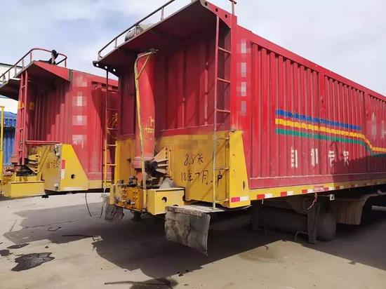 ▷等待出售的二手“百吨王”