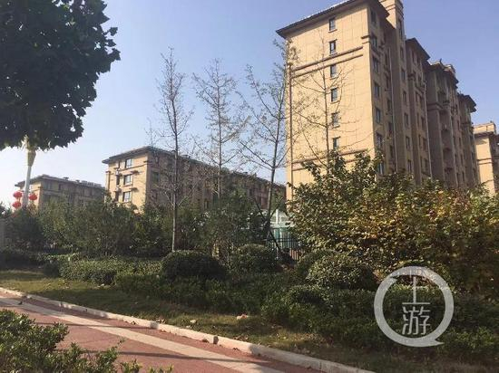 ▲黄家人所居住的小区。摄影/上游新闻见习记者 赵克