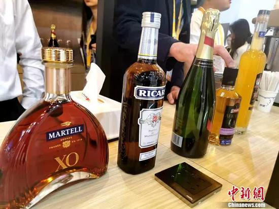 法国XO酒。中新网记者 李金磊 摄