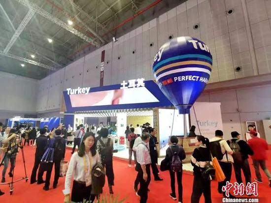  土耳其馆。中新网记者 李金磊 摄