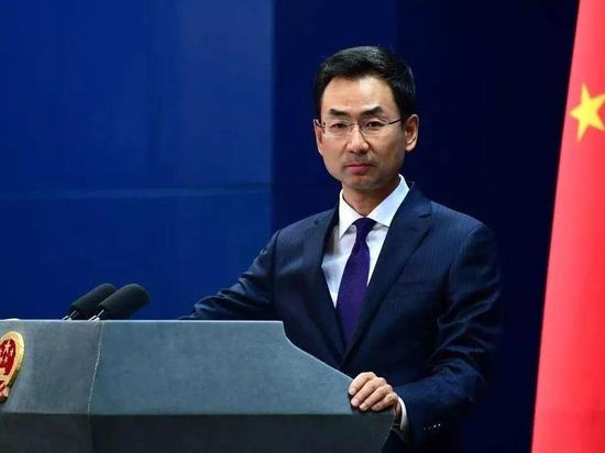  外交部发言人耿爽&nbsp; 资料图