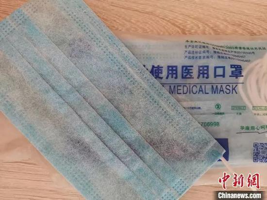  资料图：图为医用口罩。　孙宏瑗 摄