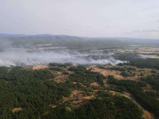  库都尔林业局小九亚火场