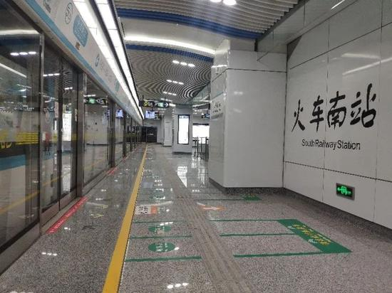 地铁5号线火车南站站