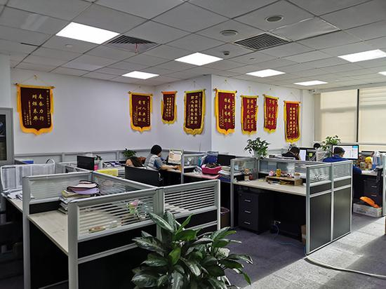 赢帆生涯上海办公场所&nbsp; 复旦大学新闻学院 何婧文 图