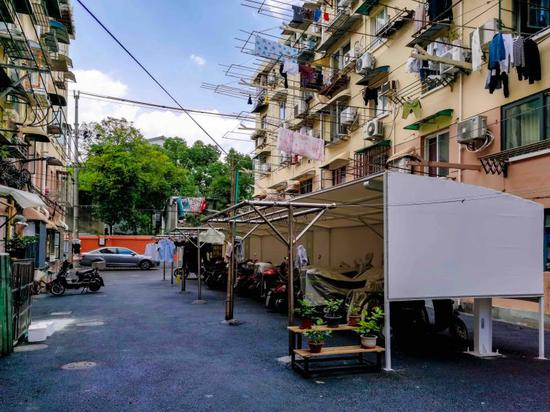 乐山市民村改造后，虽然物理空间无法拓展，但居民活动空间变大了