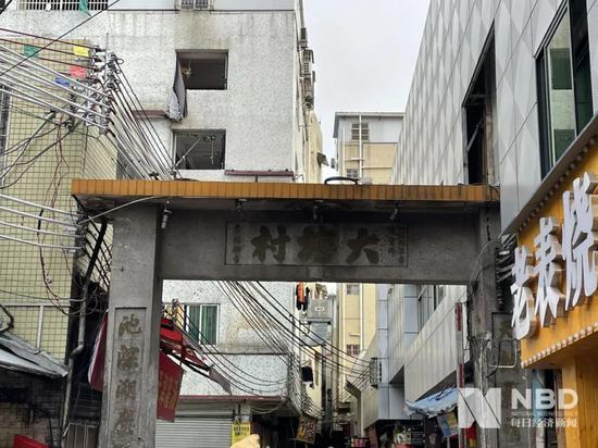  大塘村，集合成广州“制衣村”的城中村之一 图片来源：每经记者 方京玉 摄