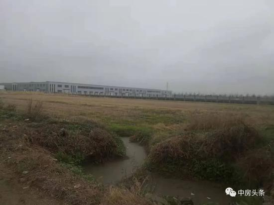 大面积摞荒土地