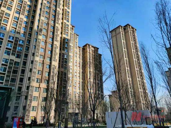 北京石景山区某楼盘 每经记者 王佳飞 摄