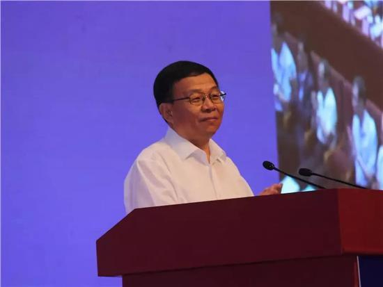 △刘强在“2017中国500强企业高峰论坛”