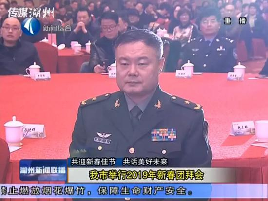 　　郑守东（画面来源：湖州电视台）