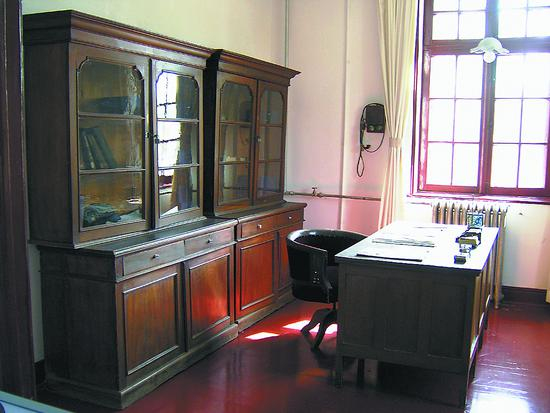 李大钊在北大红楼的办公室