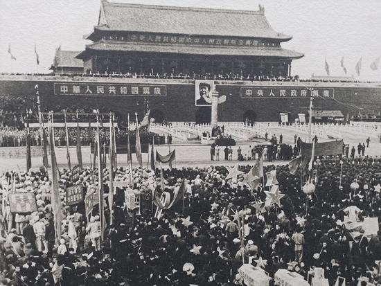  开国大典资料图片
