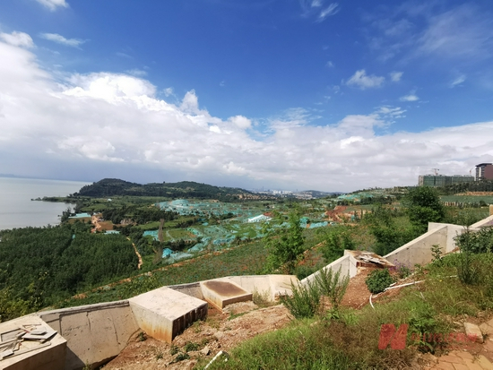 长腰山别墅拆除现场&nbsp;每经记者 陈利 摄