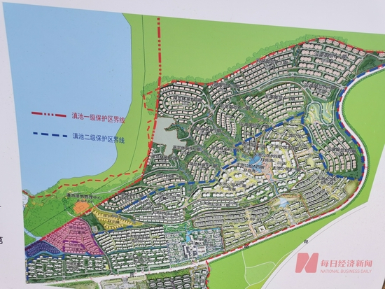 古滇名城项目图 每经记者 陈利 摄