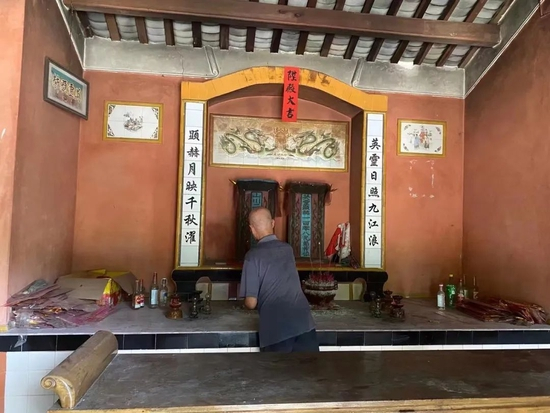 名盂兰昭应庙的阿伯|受访者供图