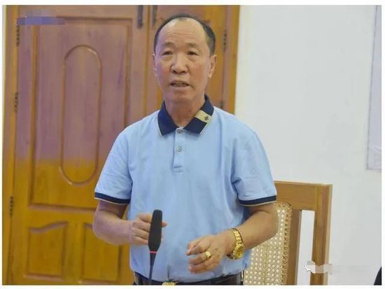 　·明学昌近期公开图片。