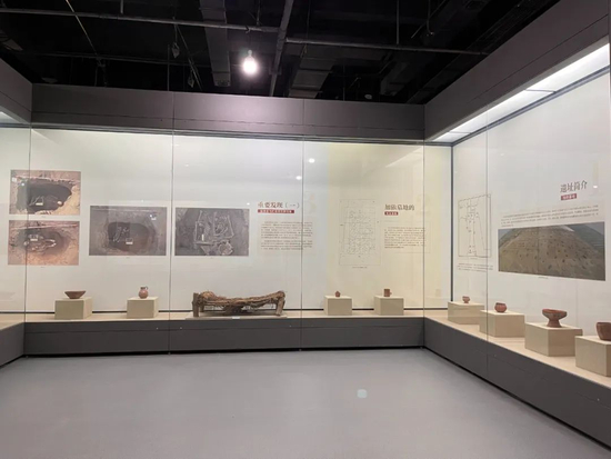  ▲吐鲁番博物馆的加依墓地展区（图片来源：吐鲁番市文博院微信公众号）