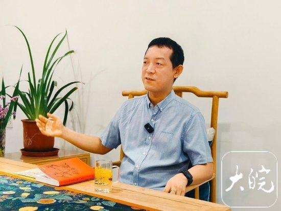 6月19日，北京，柳智宇接受大皖新闻记者专访。