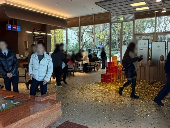 东城金茂晓棠售楼处 时代财经摄