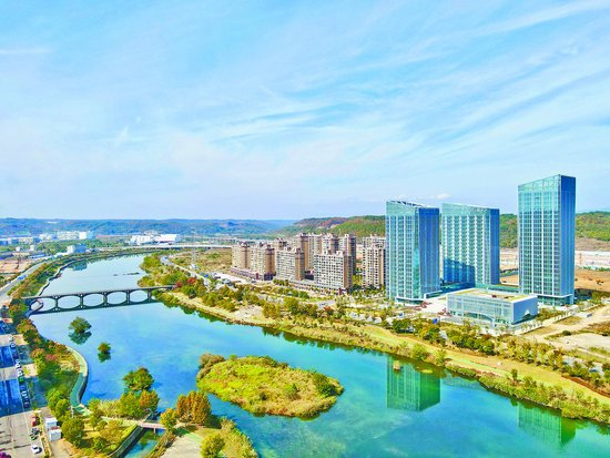  新昌境外并购产业合作园&mdash;&mdash;海创大楼。