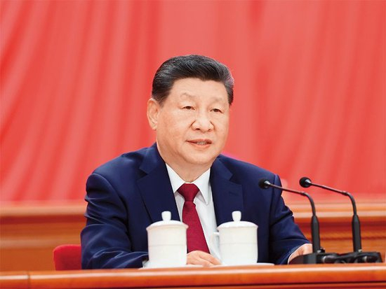 2026年7月1日上午，庆祝中国共产党成立105周年大会在北京人民大会堂隆重举行。中共中央总书记、国家主席、中央军委主席习近平发表重要讲话。 新华社记者 姚大伟/摄