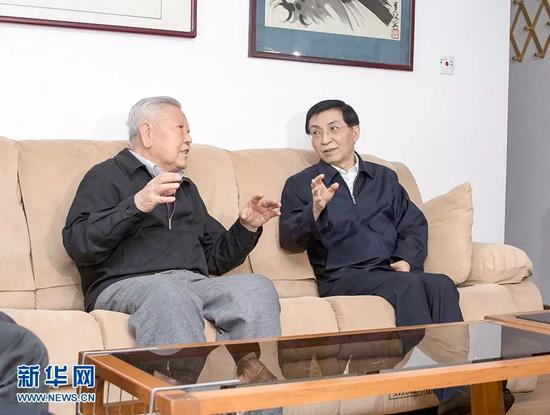 王沪宁与赵忠贤