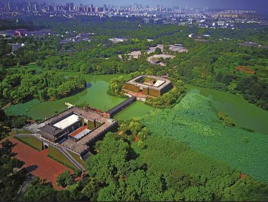 　宋夹城体育休闲公园。图/IC