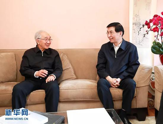 王沪宁与靳尚谊