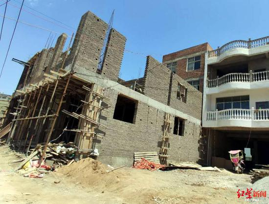 △耿家正在改造建设