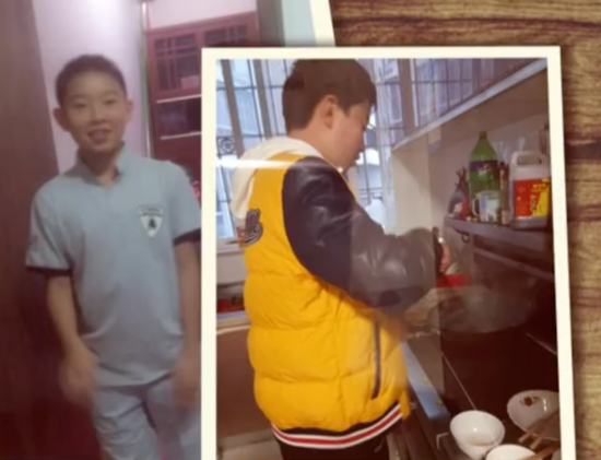  小时候的陈祥榕