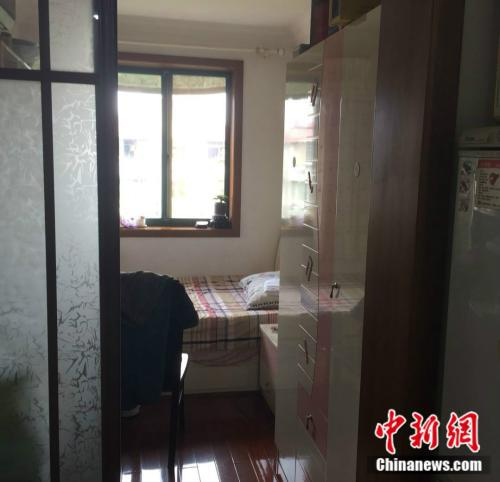 受害人杨俪萍身前居住的卧室 杨敢连供图