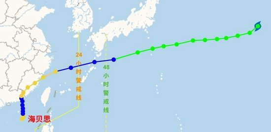 来源：中央气象台·台风网