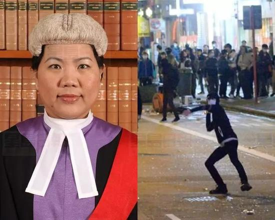 法官彭宝琴。（图：星岛）