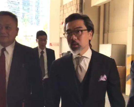 梁天琦的代理律师、资深大律师蔡维邦。（图：星岛）