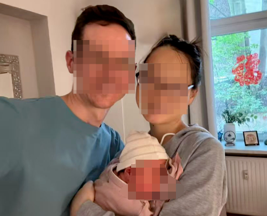 朱瑞敏与丈夫Erik以及女儿的合影