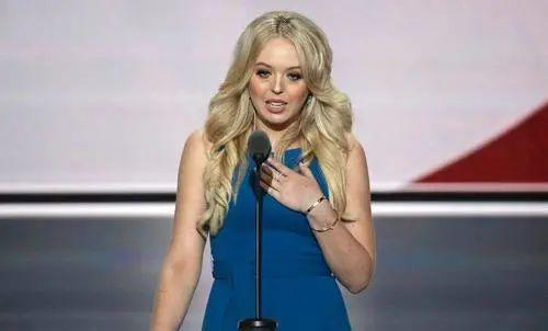 特朗普的二女儿蒂芙尼·特朗普 资料图