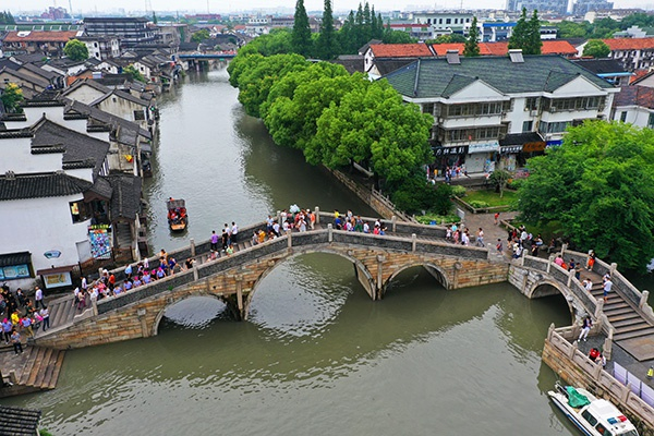  昆山市千灯古镇。人民视觉&nbsp; 资料图