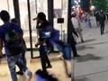 纽约示威者洗劫商店遭黑人扑倒暴打:冒牌货 你不是黑人的盟友!