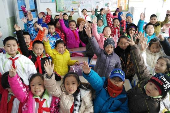 群力兆麟小学充满幸福感的“开学第一天”。