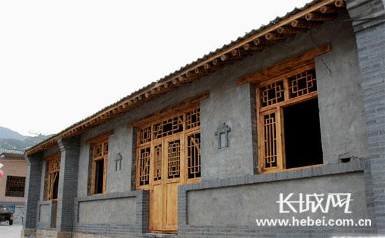 顾家台村新民居。长城网 赵晓慧 摄