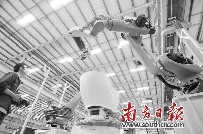 近年来，佛山企业对智能制造需求较大。 戴嘉信 摄