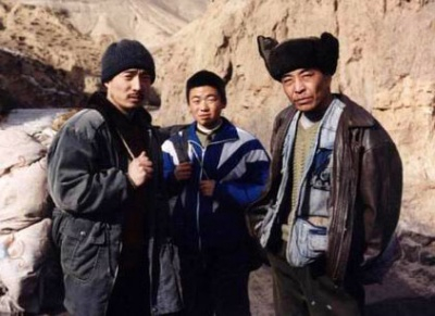 资料图：电影《盲井》剧照。