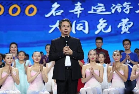 大同市委书记张吉福在演讲。（张勇鹏/图）