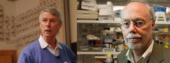 罗伯茨（左）和夏普（右）